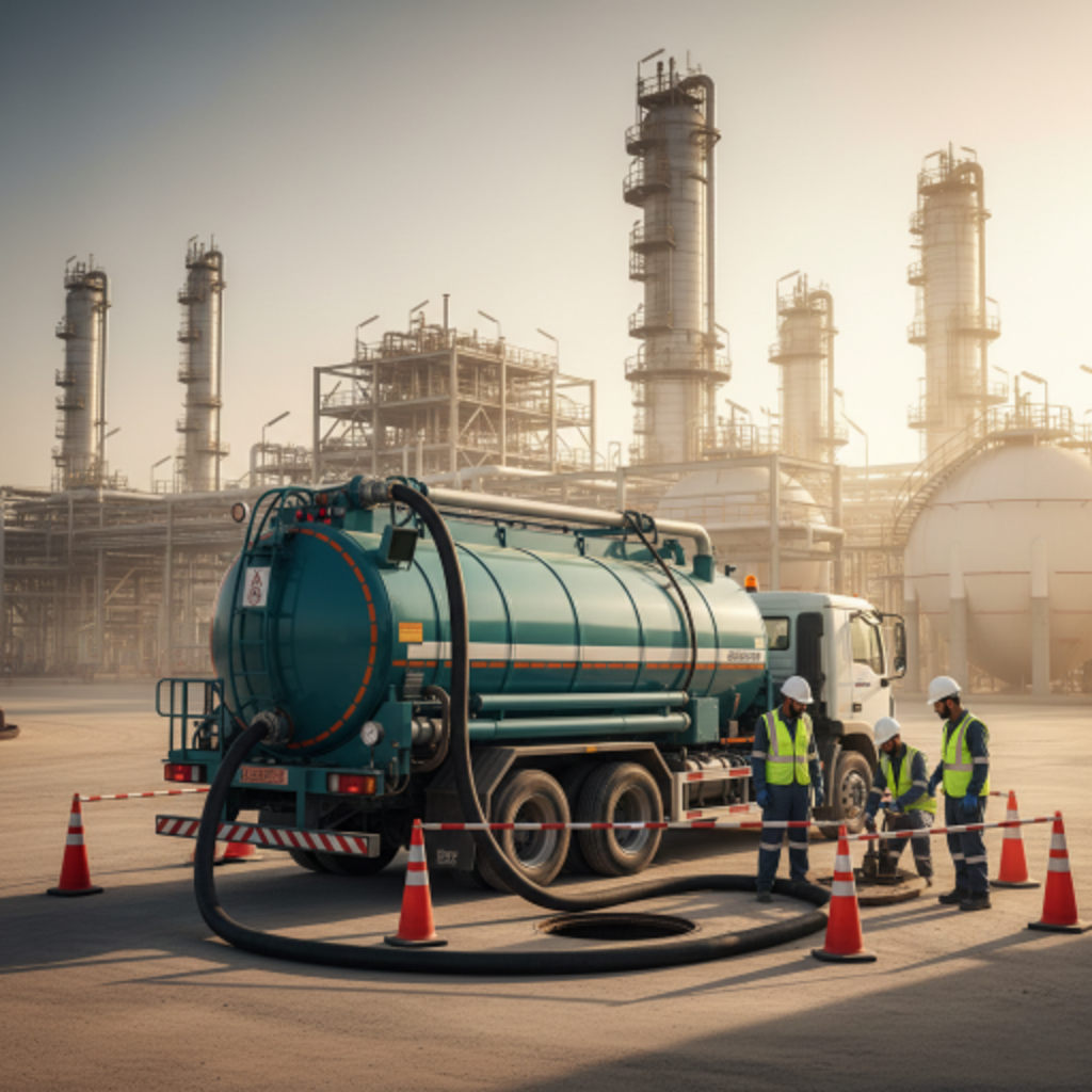 Industrial sewage project