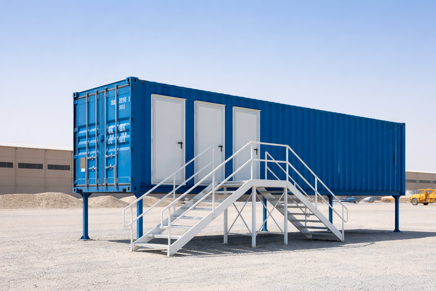 Portable toilet containers